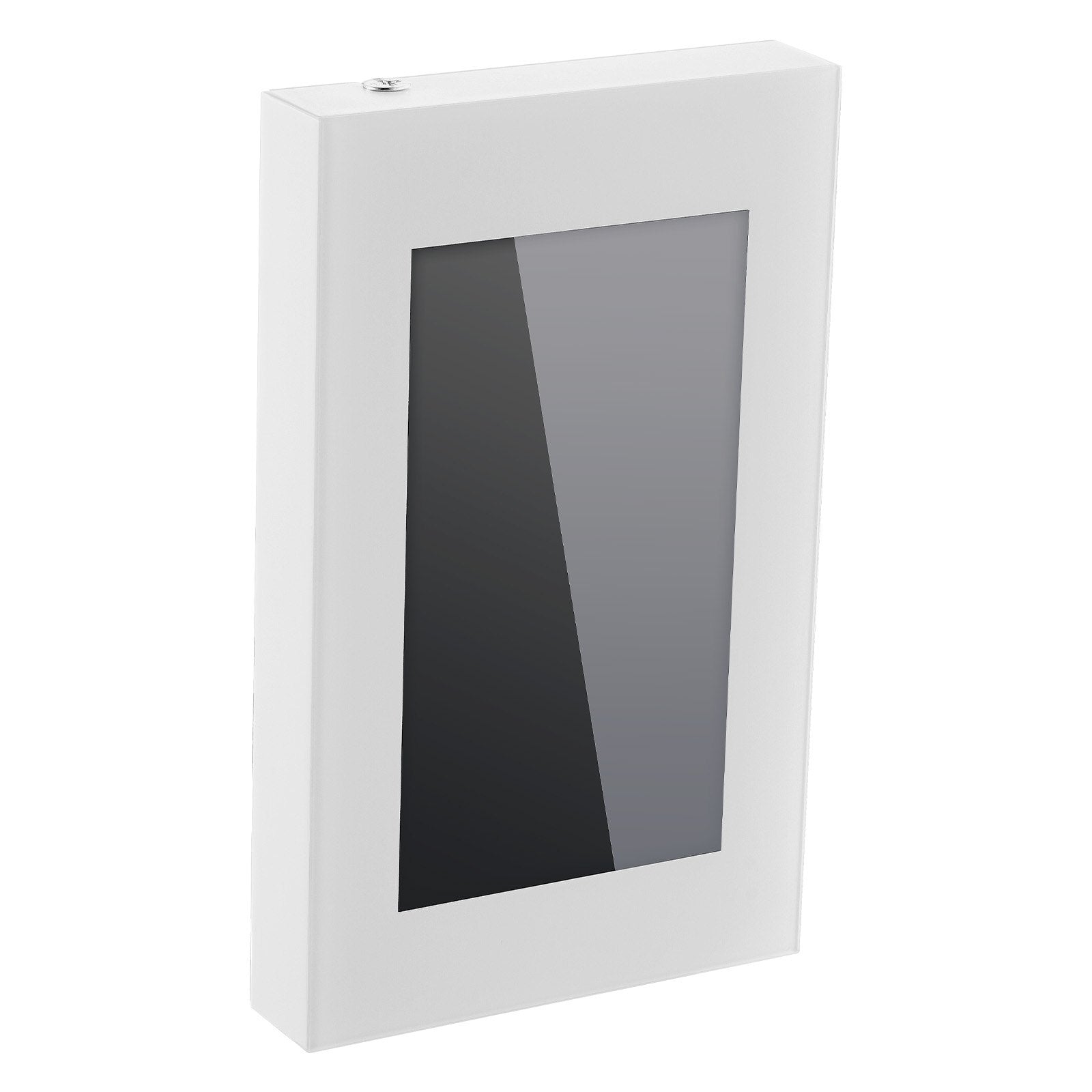 7-Day Programmable Thermostat, Home Thermostats For Radiant Underfloor Heating Cable, Heat Pump, With GFCI & Sensitive Sensor, LCD Touchscreen, Energy-Efficient, Gray-White  (Without Wifi)